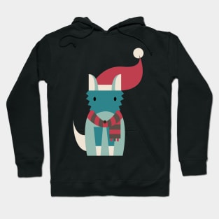 Santa Wolf Hoodie